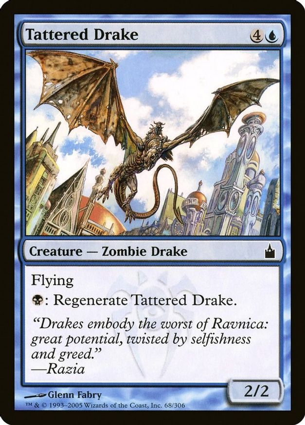Tattered Drake | 68 | Ravnica: City of Guilds