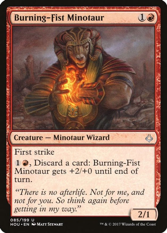 Burning-Fist Minotaur | 85 | Hour of Devastation