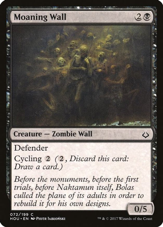 Moaning Wall | 72 | Hour of Devastation