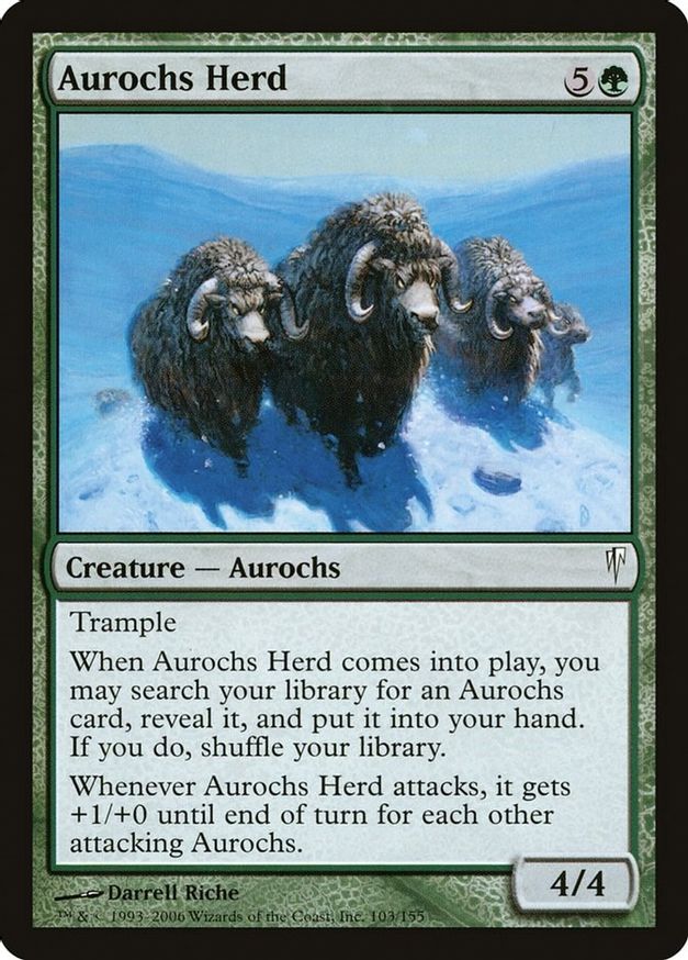 Aurochs Herd | 103 | Coldsnap