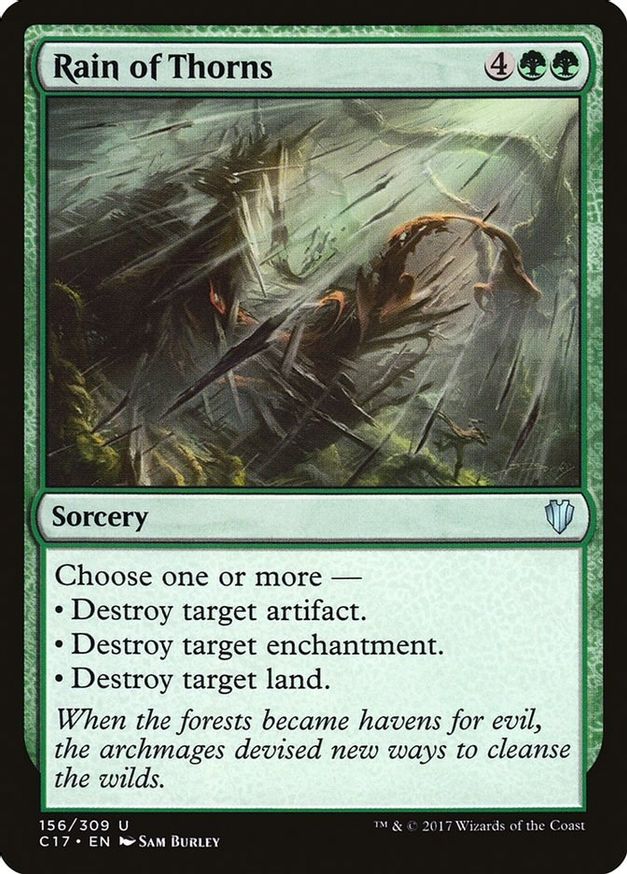 Rain of Thorns | 156 | Commander 2017