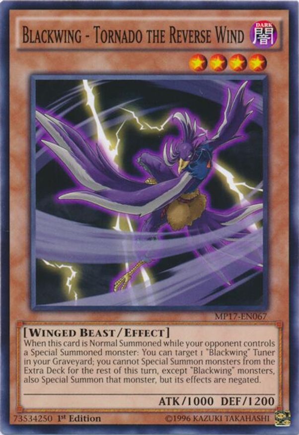 Blackwing - Tornado the Reverse Wind | MP17-EN067