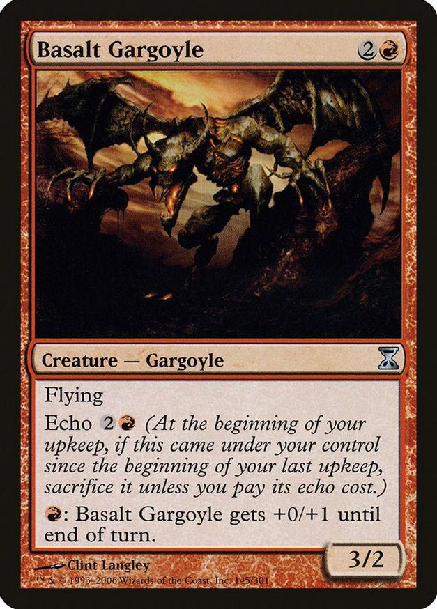 Basalt Gargoyle | 145 | Time Spiral