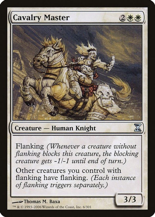 Cavalry Master | 6 | Time Spiral