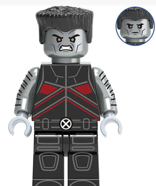 Colossus Custom Minifigure – The Metallic Marvel of X-Men!