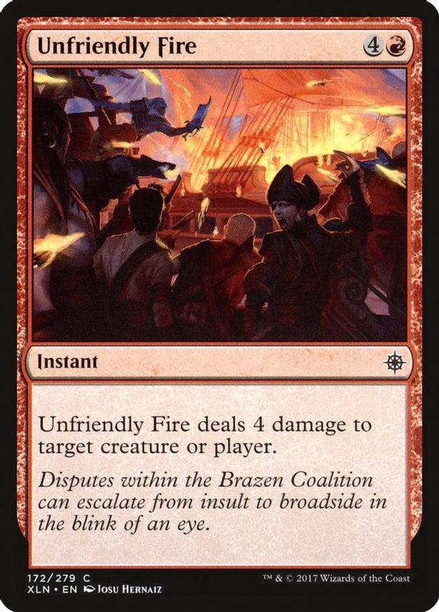 Unfriendly Fire | 172 | Ixalan