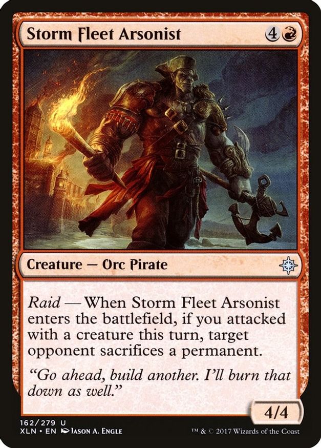 Storm Fleet Arsonist | 162 | Ixalan