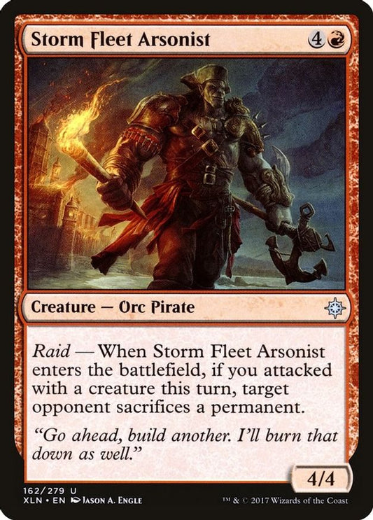 Storm Fleet Arsonist | 162 | Ixalan
