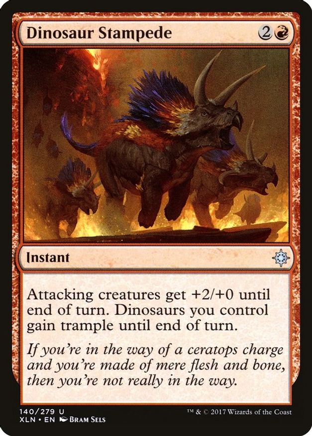 Dinosaur Stampede | 140 | Ixalan
