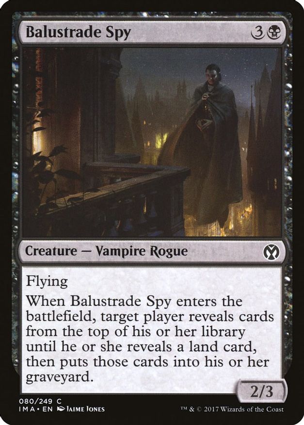 Balustrade Spy | 80 | Iconic Masters