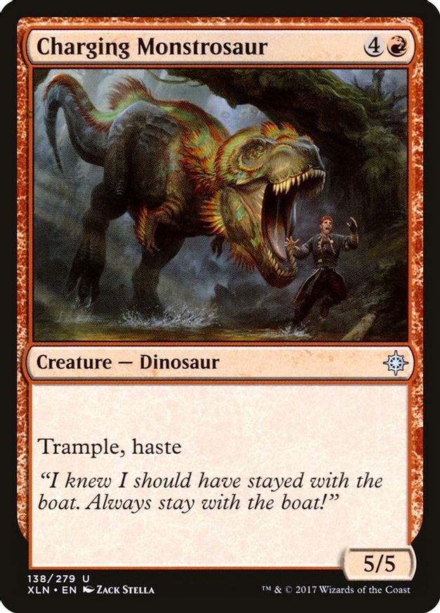 Charging Monstrosaur | 138 | Ixalan