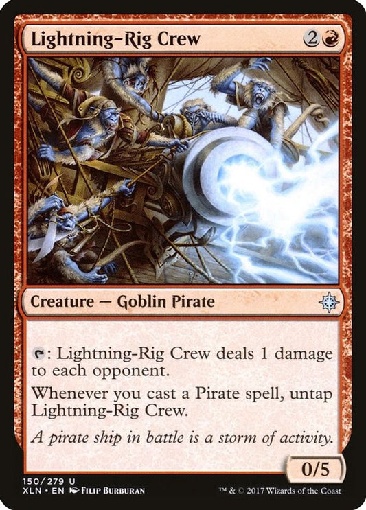 Lightning-Rig Crew | 150 | Ixalan