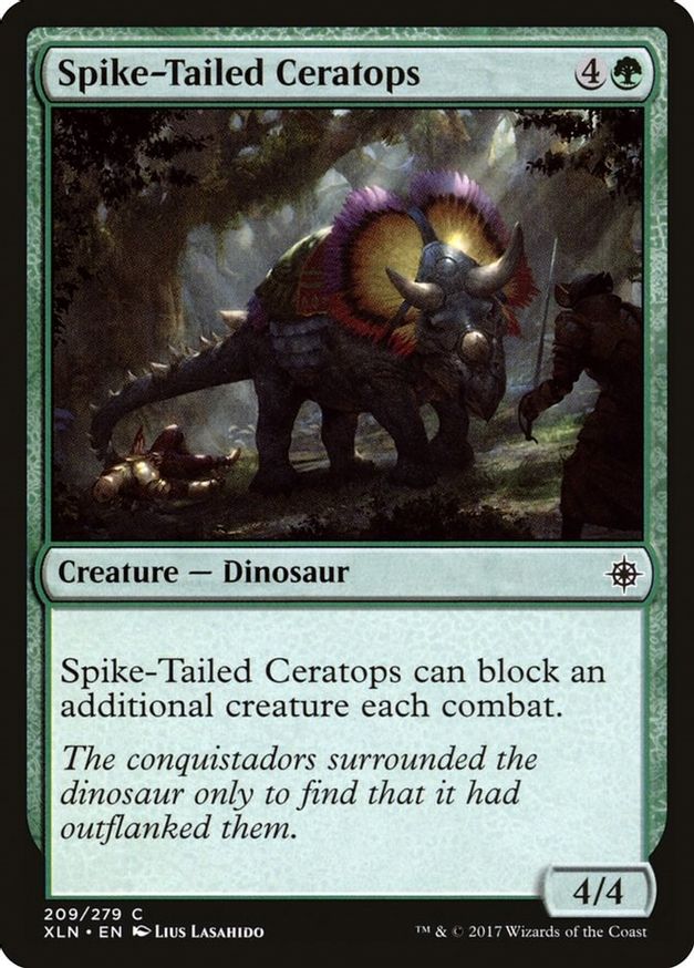 Spike-Tailed Ceratops | 209 | Ixalan