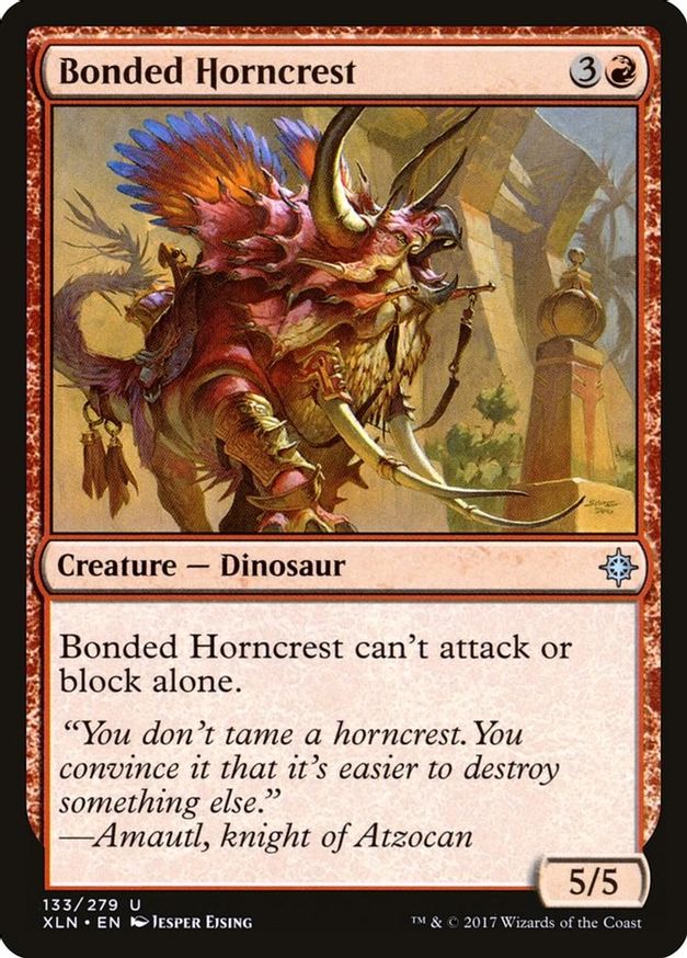 Bonded Horncrest | 133 | Ixalan