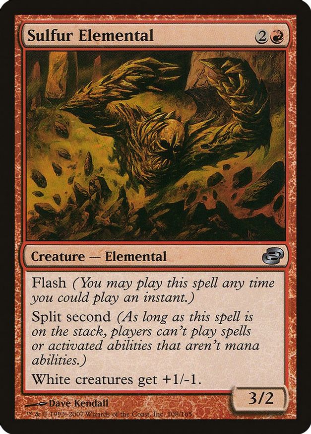 Sulfur Elemental | 108 | Planar Chaos