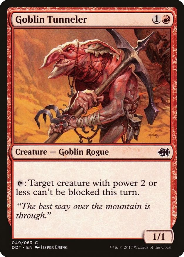 Goblin Tunneler | 49 | Duel Decks: Merfolk vs. Goblins