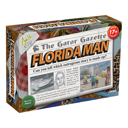 Florida Man: Spot the Fake News Party Game
