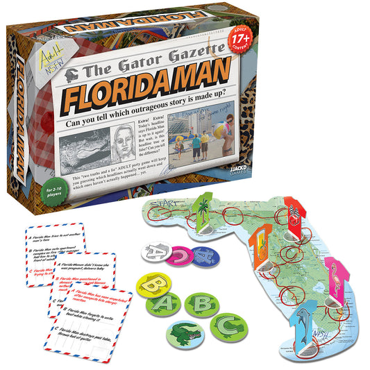 Florida Man: Spot the Fake News Party Game