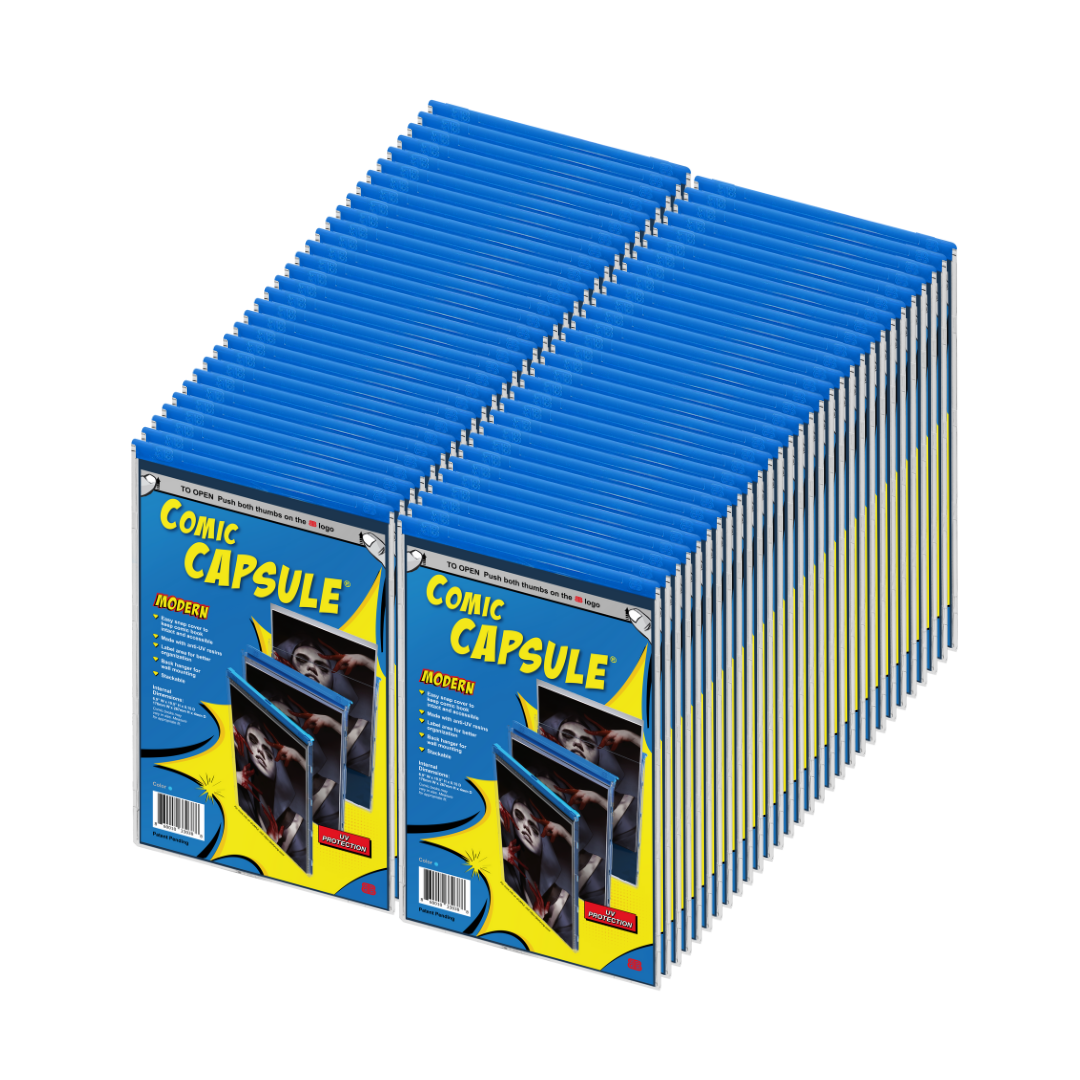Blue Modern Size ComicCapsule