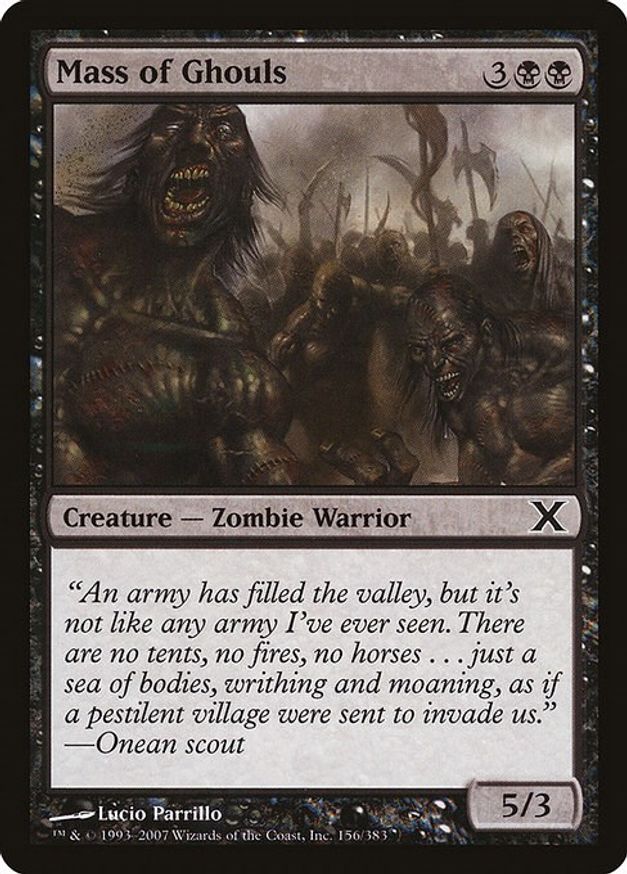 Mass of Ghouls | 156 | 10th Edition
