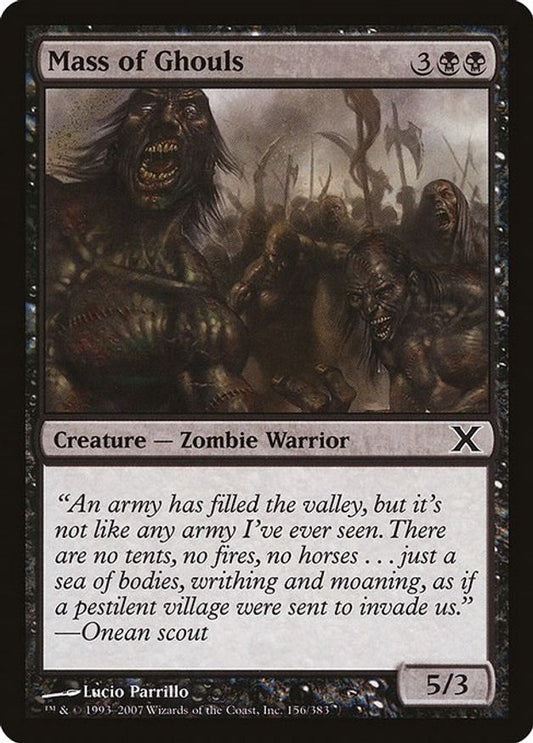 Mass of Ghouls | 156 | 10th Edition