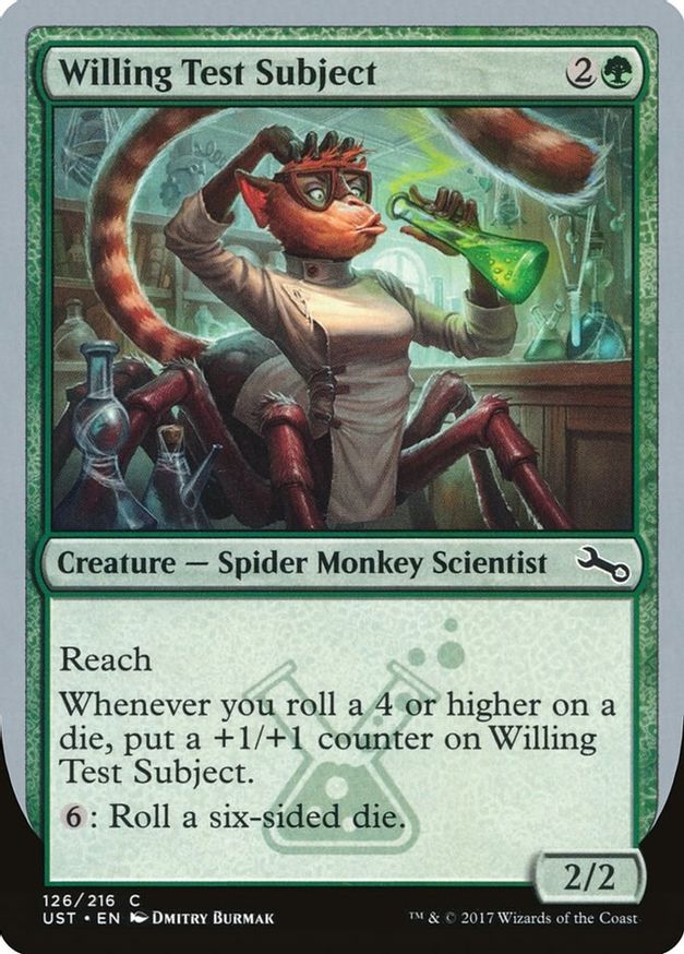 Willing Test Subject | 126 | Unstable