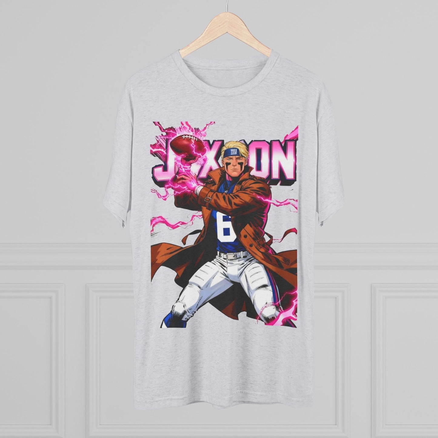Jaxson Dart is Gambit -- Fantasy Football T‑Shirt — New York Giants X-Men Graphic Tee