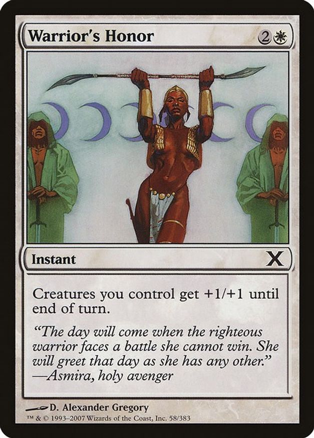Warrior's Honor | 58 | 10th Edition