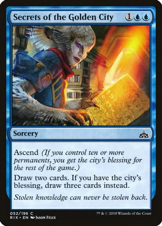 Secrets of the Golden City | 52 | Rivals of Ixalan