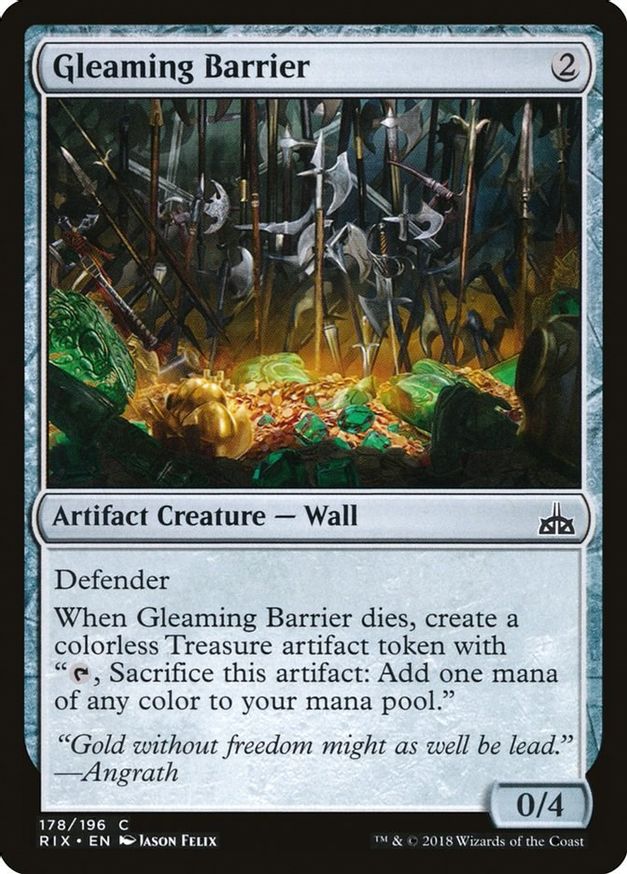 Gleaming Barrier | 178 | Rivals of Ixalan