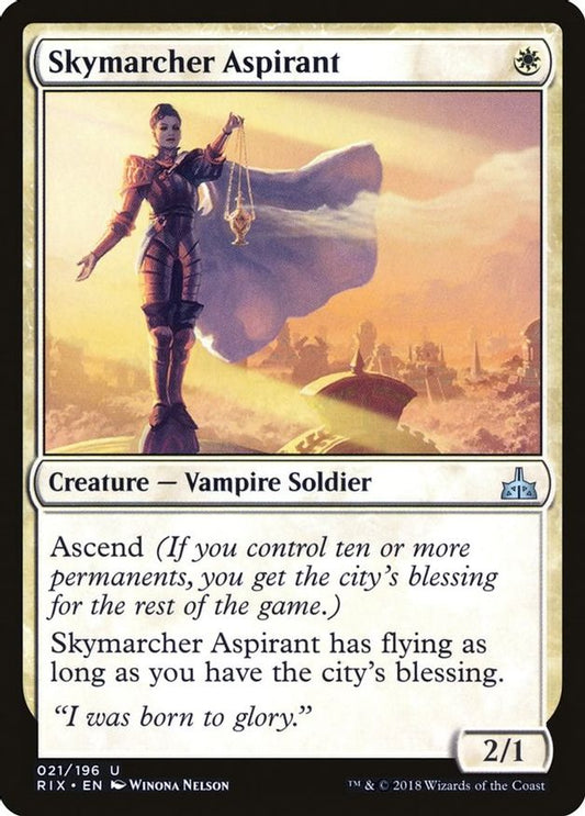 Skymarcher Aspirant | 21 | Rivals of Ixalan