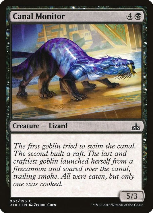 Canal Monitor | 63 | Rivals of Ixalan