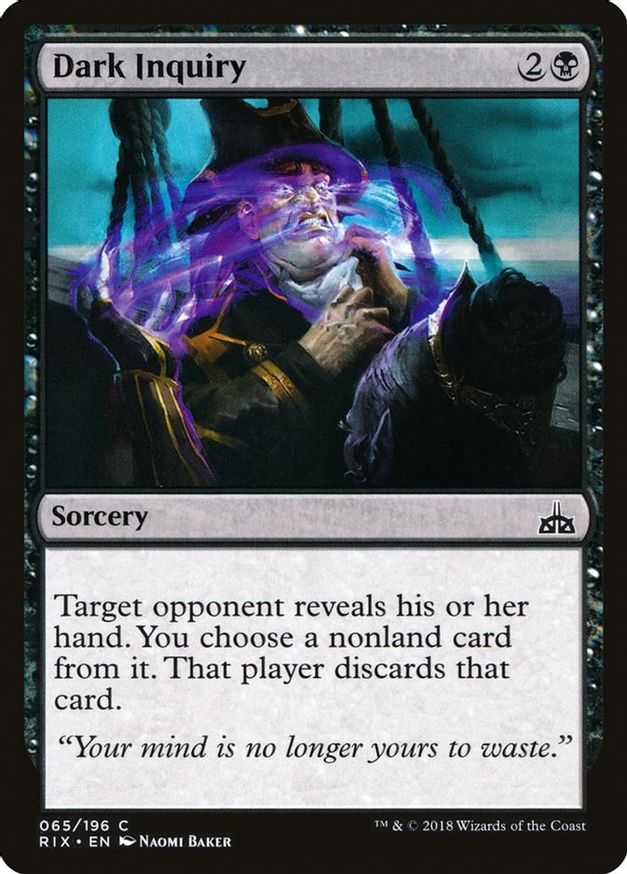 Dark Inquiry | 65 | Rivals of Ixalan