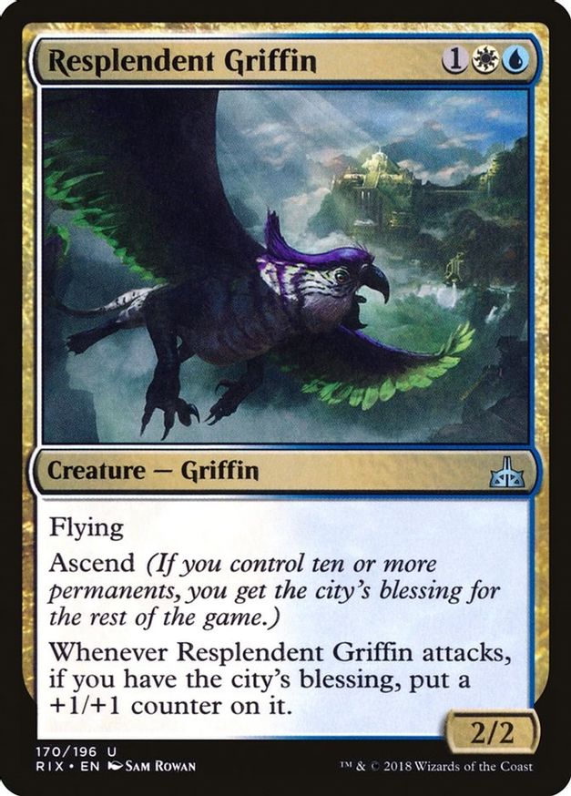 Resplendent Griffin | 170 | Rivals of Ixalan