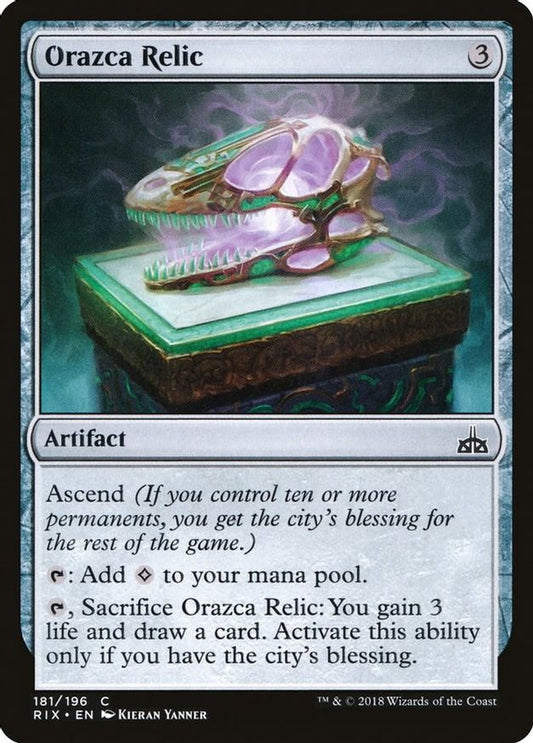 Orazca Relic | 181 | Rivals of Ixalan