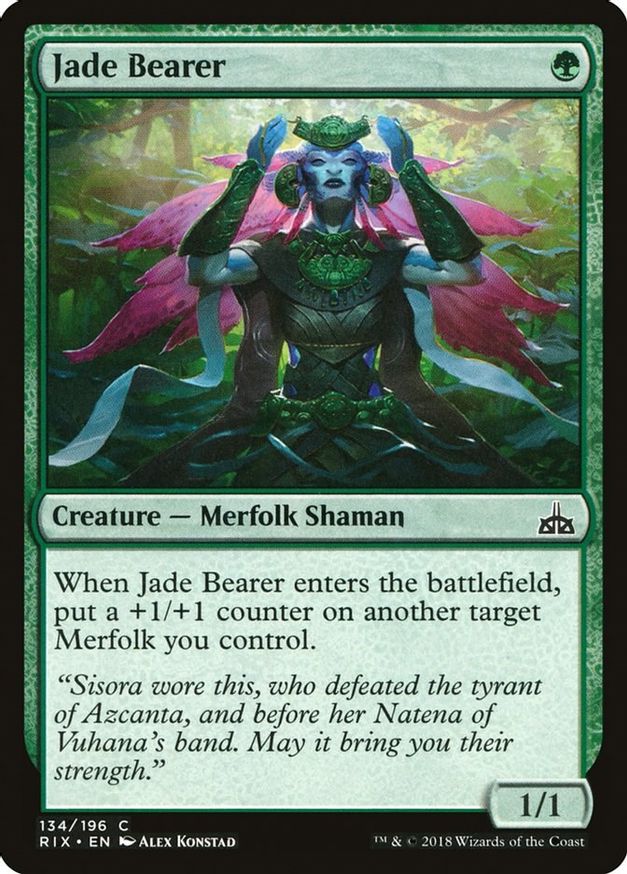 Jade Bearer | 134 | Rivals of Ixalan