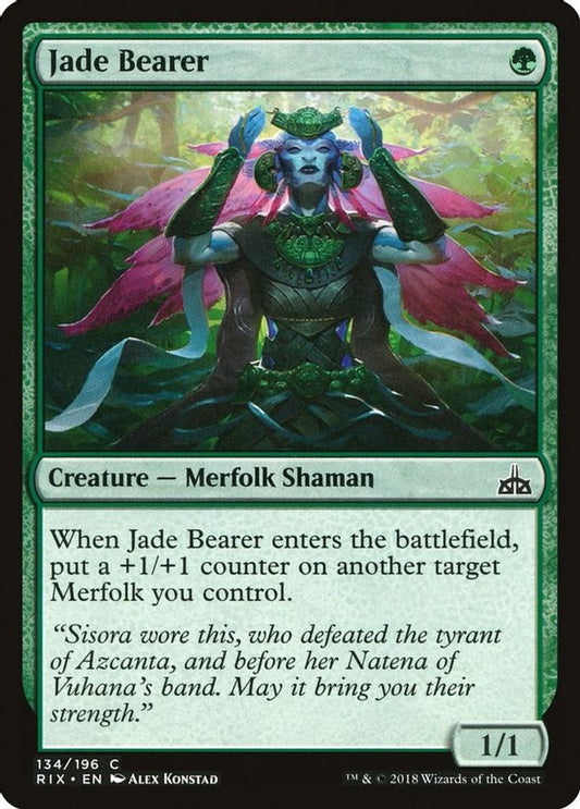 Jade Bearer | 134 | Rivals of Ixalan