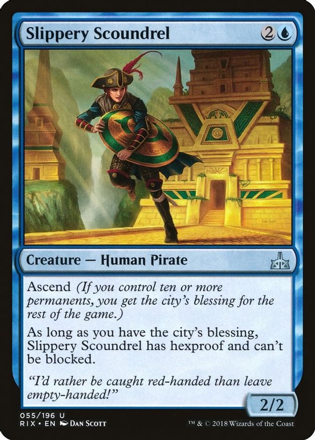 Slippery Scoundrel | 55 | Rivals of Ixalan