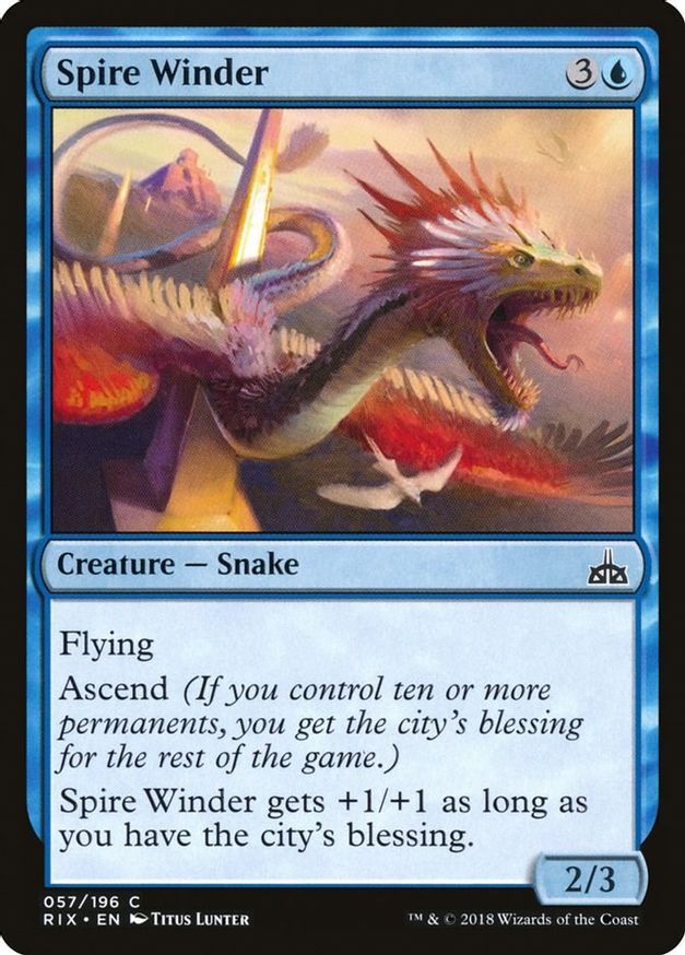 Spire Winder | 57 | Rivals of Ixalan