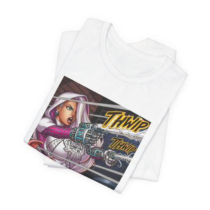 Spider-Gwen and Spider-Ham Team Up -- Comic Hero Tee Spider-Man Graphic Shirt
