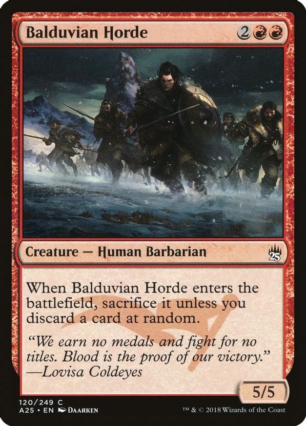 Balduvian Horde | 120 | Masters 25