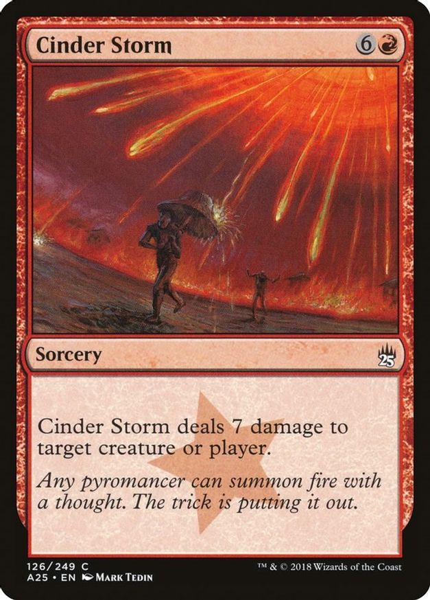Cinder Storm | 126 | Masters 25