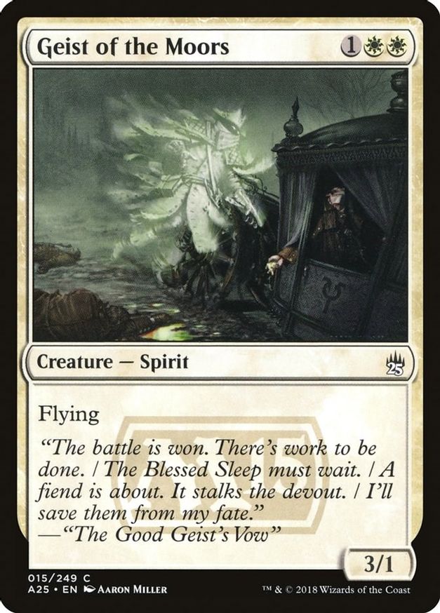 Geist of the Moors | 15 | Masters 25