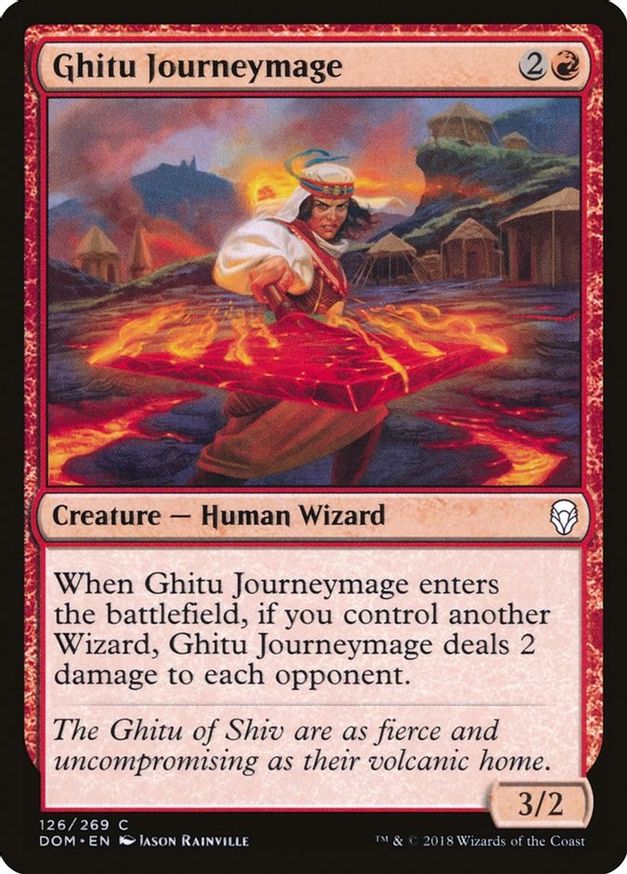 Ghitu Journeymage | 126 | Dominaria