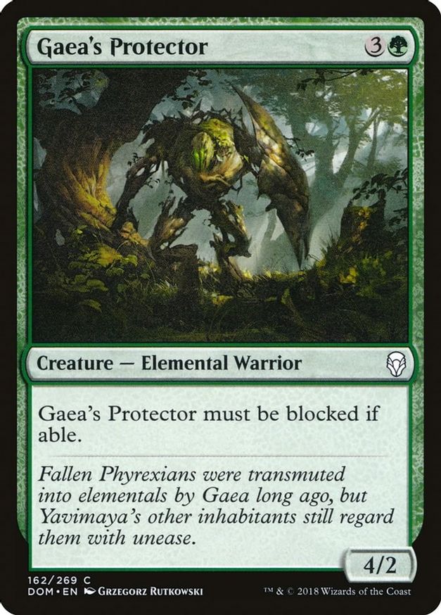 Gaea's Protector | 162 | Dominaria