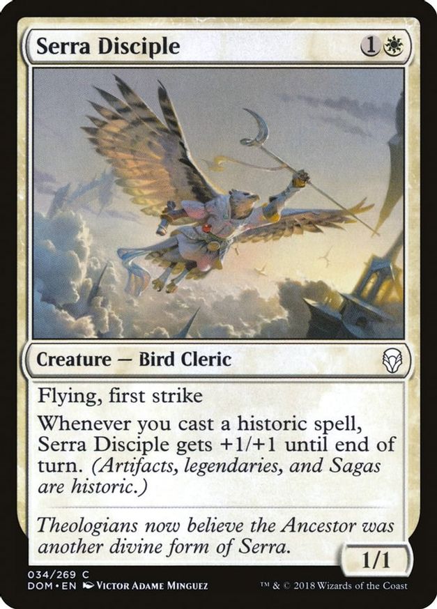 Serra Disciple | 34 | Dominaria