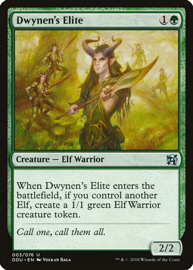 Dwynen's Elite | 3 | Duel Decks: Elves vs. Inventors