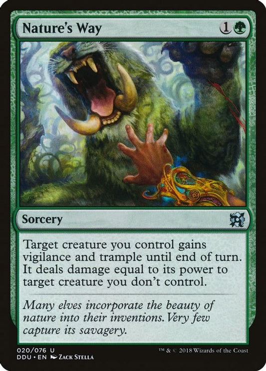 Nature's Way | 20 | Duel Decks: Elves vs. Inventors