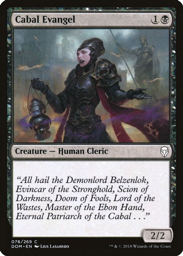 Cabal Evangel | 78 | Dominaria
