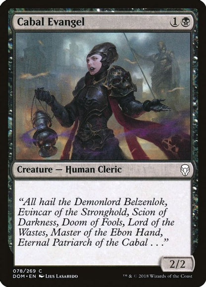 Cabal Evangel | 78 | Dominaria
